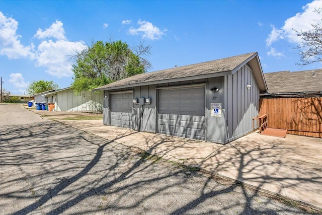 317 W William Cannon Dr B, Unit A, Austin, TX 78745 - view of detached garage