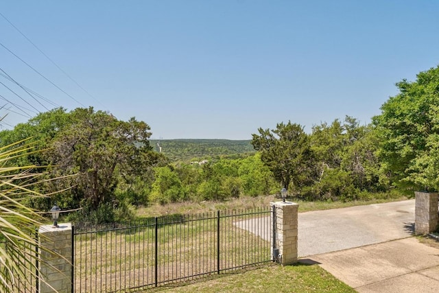 6611 Yaupon Dr, Austin, TX 78759 - view of yard featuring a forest view