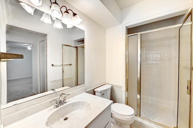 1700 Barton Hills Dr, Austin, TX 78704 - bathroom with a shower stall and vanity