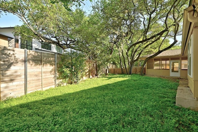 1700 Barton Hills Dr, Austin, TX 78704 - view of fenced backyard