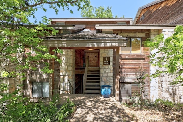 8200 Neely Dr Unit 103, Austin, TX 78759 - view of outdoor structure featuring stairs