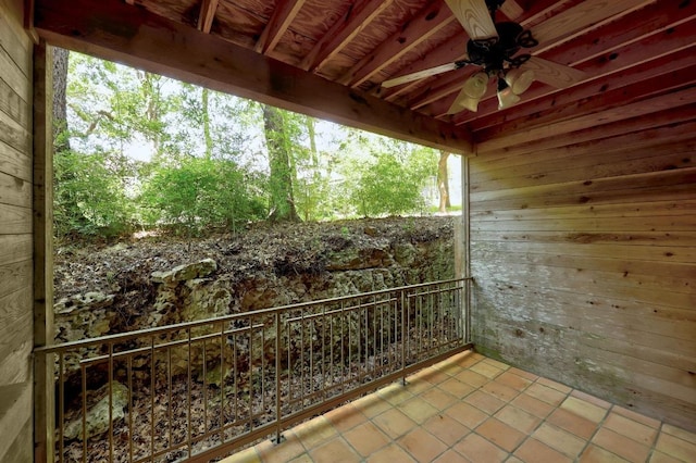 8200 Neely Dr Unit 103, Austin, TX 78759 - balcony with a ceiling fan