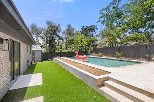104 Westhaven Dr, West Lake Hills, TX 78746 - view of swimming pool featuring a fenced backyard and a patio