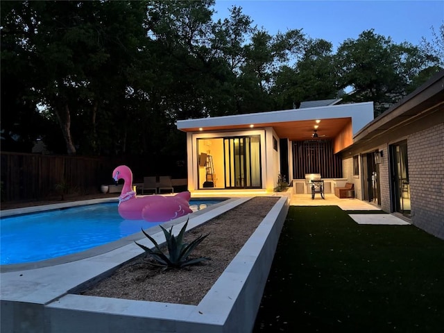 104 Westhaven Dr, West Lake Hills, TX 78746 - view of swimming pool featuring a patio