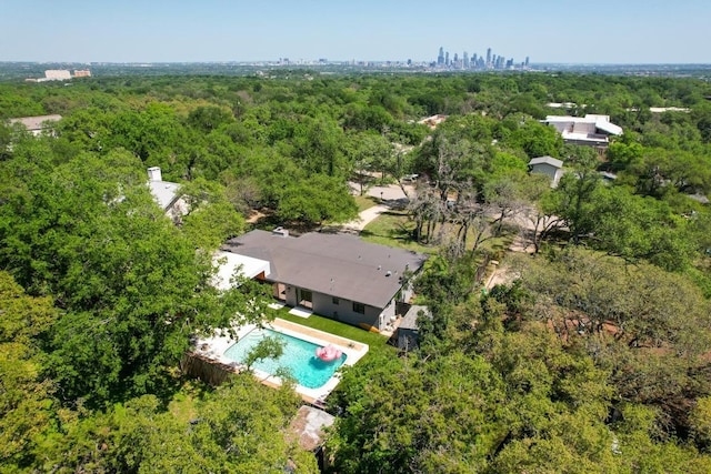 104 Westhaven Dr, West Lake Hills, TX 78746 - aerial view of property's location featuring a forest