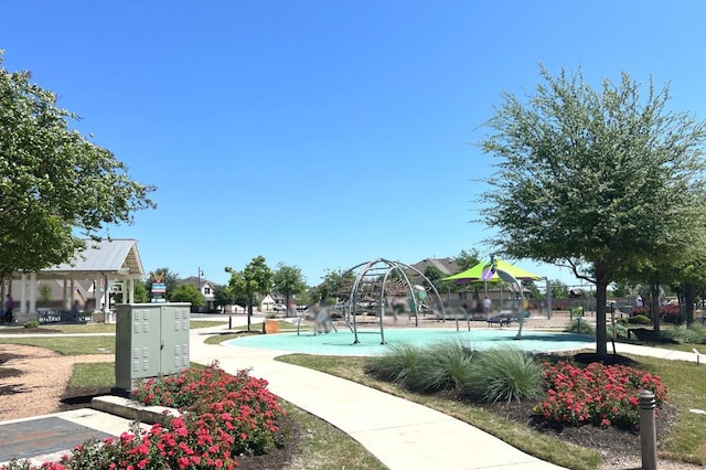 view of community with playground community