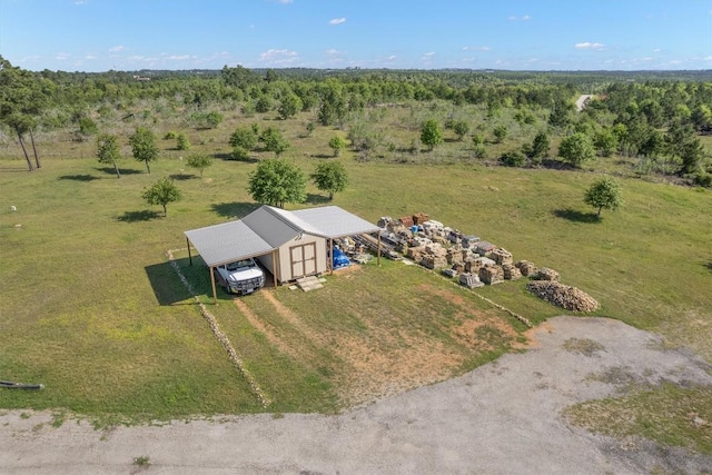 459 Mcallister Rd, Bastrop, TX 78602 - view from above of property