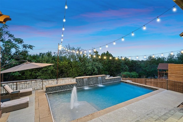 4105 Gandara Bnd, Austin, TX 78738 - view of swimming pool featuring a patio area