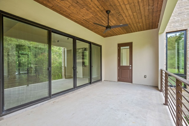 500 Laurel Valley Rd, West Lake Hills, TX 78746 - view of patio / terrace featuring a ceiling fan