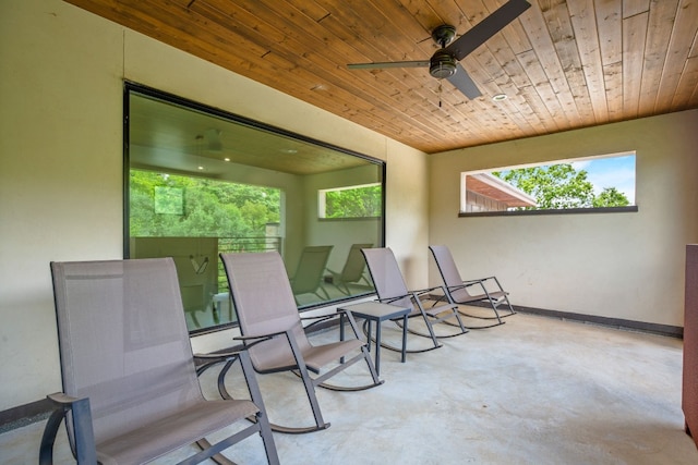500 Laurel Valley Rd, West Lake Hills, TX 78746 - view of patio featuring ceiling fan