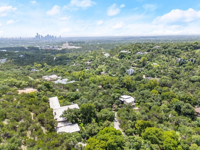 500 Laurel Valley Rd, West Lake Hills, TX 78746 - aerial view of a heavily wooded area