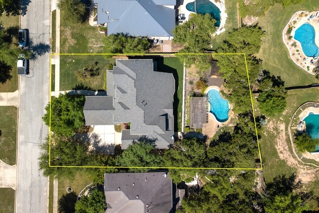 drone / aerial view