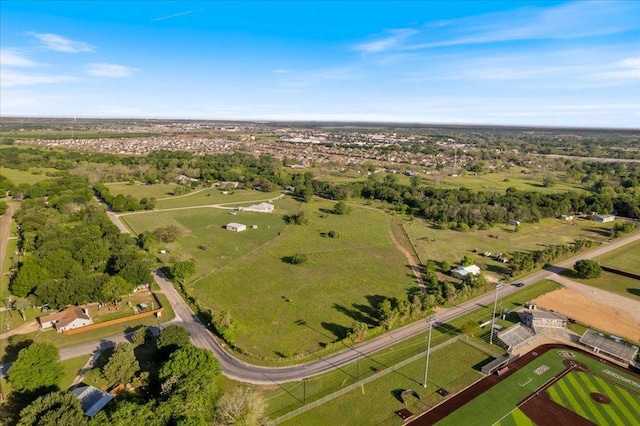 drone / aerial view