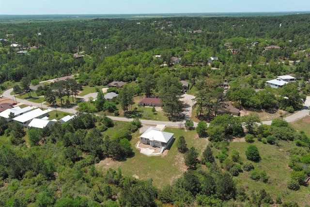 159 Alele Dr, Bastrop, TX 78602 - aerial overview of property's location featuring a forest