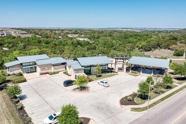 1528 Longhorn Ranch Dr, Leander, TX 78641 - drone / aerial view of a heavily wooded area