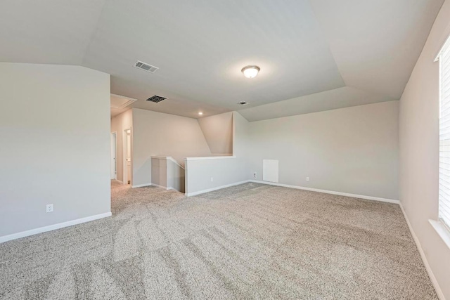 1528 Longhorn Ranch Dr, Leander, TX 78641 - bonus room with carpet floors and vaulted ceiling