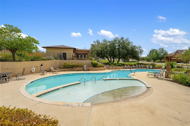 109 Lombardia Dr, Lakeway, TX 78734 - community pool featuring a patio