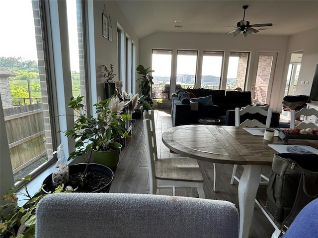 145 Cyrus Milton Dr, Buda, TX 78610 - sunroom featuring lofted ceiling