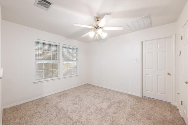 6008 Sierra Leon St, Austin, TX 78759 - unfurnished room with a ceiling fan and carpet