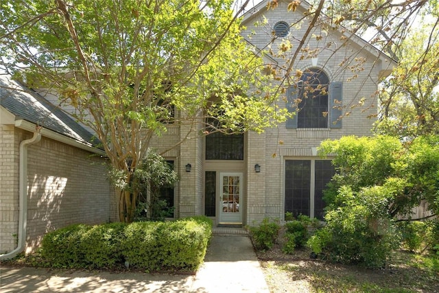 6008 Sierra Leon St, Austin, TX 78759 - view of exterior entry with brick siding