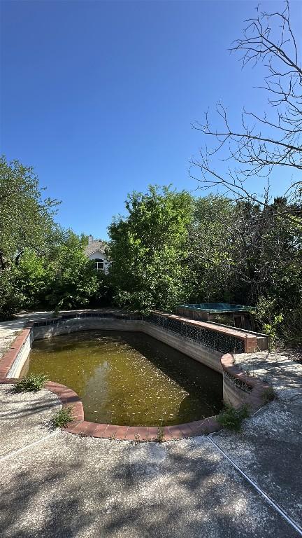 view of pool with a swimming pool