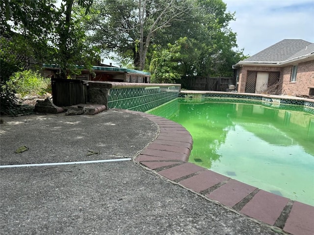 1710 Muledeer Run, Leander, TX 78641 - view of swimming pool with a fenced backyard