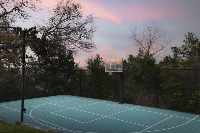 2809 Waterbank Cv, Austin, TX 78746 - view of basketball court with community basketball court