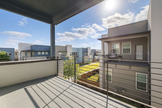 9015 Cattle Baron Path Unit 504, Austin, TX 78747 - balcony with a residential view
