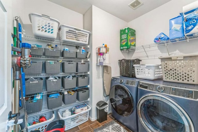 1515 Kothman Dr, Hutto, TX 78634 - washroom with washer and dryer