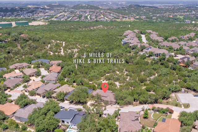 5200 Patagonia Pass, Austin, TX 78738 - aerial perspective of suburban area