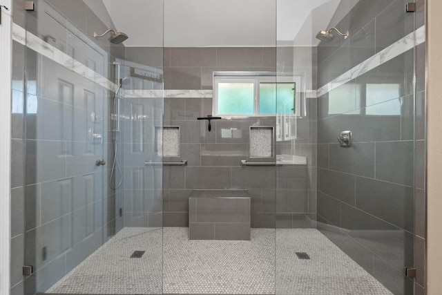 full bath featuring a stall shower