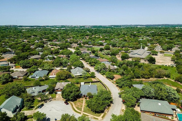 birds eye view of property featuring a residential view