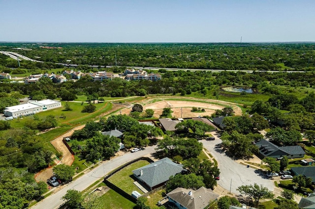 aerial view