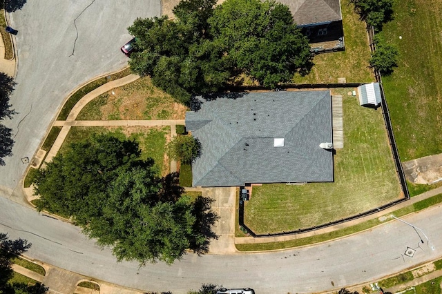drone / aerial view