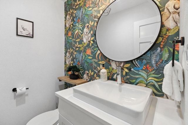 1803 Cedar Ridge Dr, Austin, TX 78741 - half bath featuring toilet and vanity