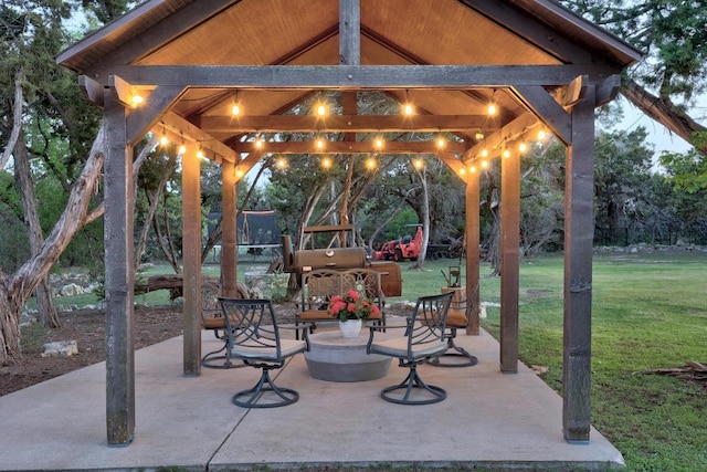 1310 Ventana Cyn, Leander, TX 78641 - view of patio