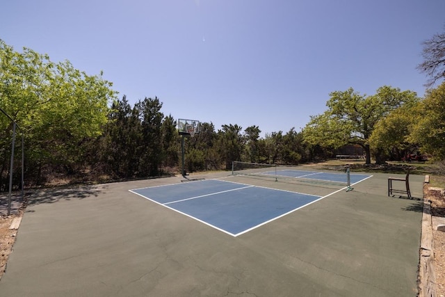 1310 Ventana Cyn, Leander, TX 78641 - view of tennis court