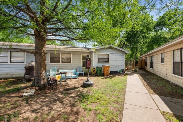 view of rear view of house