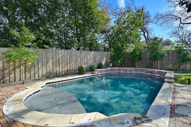 1307 Elton Ln, Austin, TX 78703 - view of swimming pool with a fenced backyard