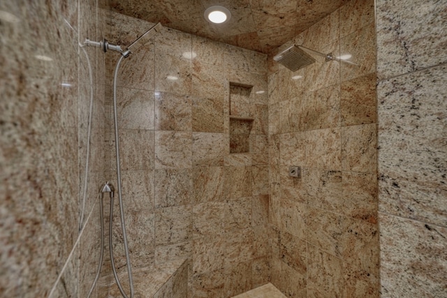 605 Port Unit 3, Horseshoe Bay, TX 78657 - detailed view of tiled shower