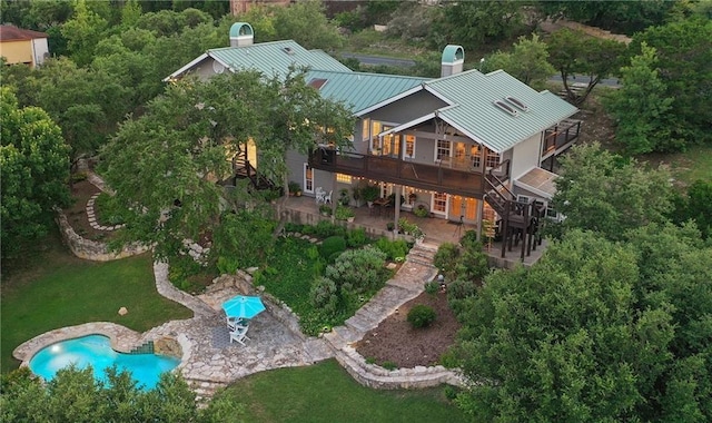 5224 Mccormick Mountain Dr, Austin, TX 78734 - view of subject property featuring a pool area