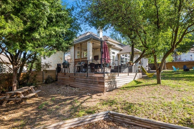 5909 Sunset Rdg, Austin, TX 78735 - view of front of property with ceiling fan and a playground