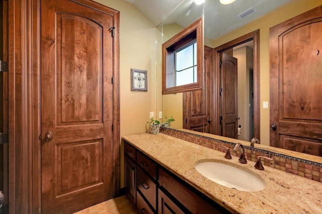 1298 Mystic Pkwy, Spring Branch, TX 78070 - bathroom with vanity and tile patterned floors