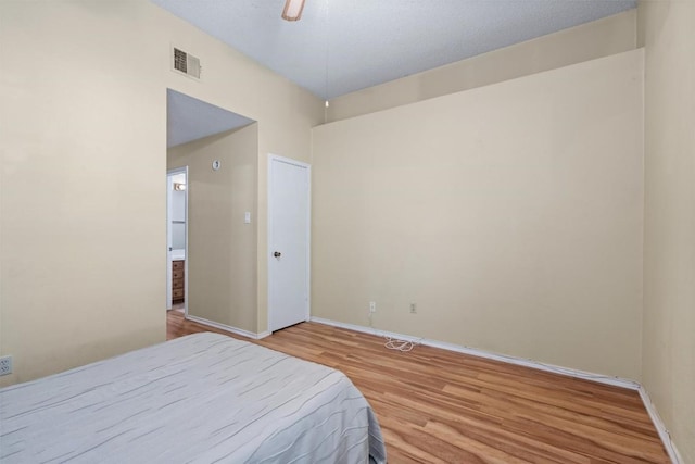 840 Eagles Way, Leander, TX 78641 - bedroom featuring wood finished floors and ceiling fan
