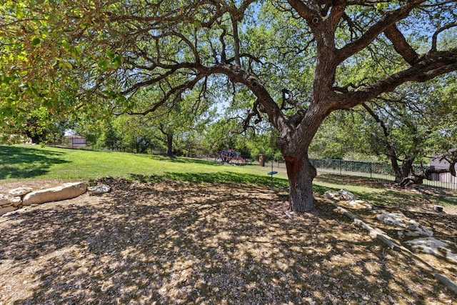 1306 High Lonesome, Leander, TX 78641 - view of yard with a playground