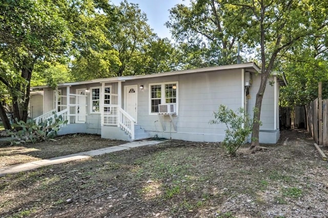 1026 Haynes St Unit 28, San Marcos, TX 78666 - view of front of property featuring entry steps and cooling unit