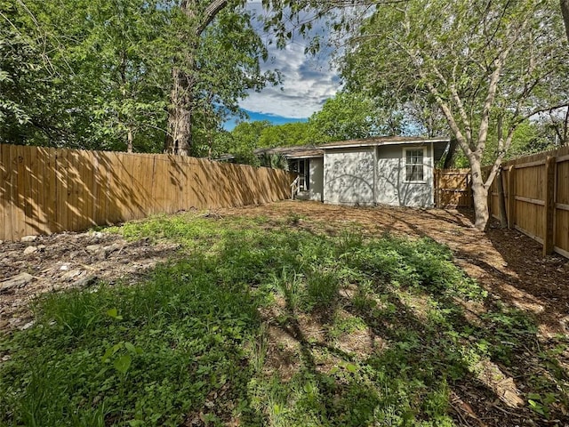 1026 Haynes St Unit 28, San Marcos, TX 78666 - view of fenced backyard