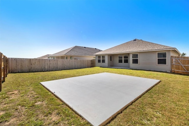 8516 Cantera Ridge Rd, Temple, TX 76502 - rear view of house with a patio and a shingled roof