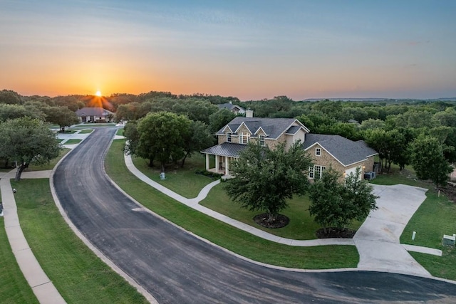 104 Double Cir, Burnet, TX 78611 - aerial view of property and surrounding area