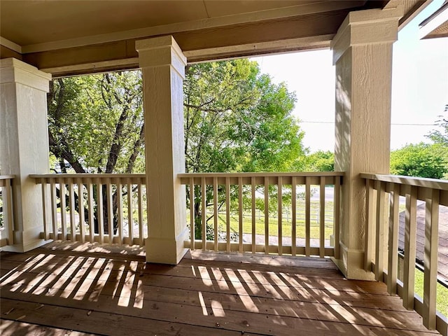 175A Michaelis Unit A, Kyle, TX 78640 - view of wooden deck